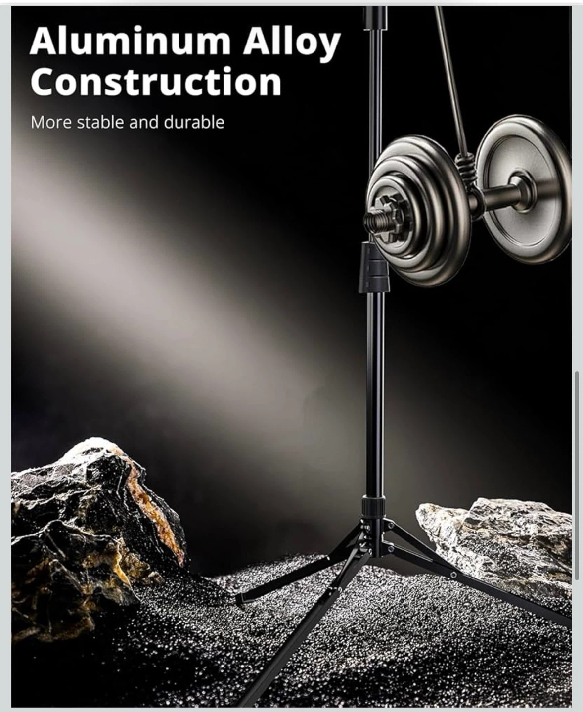 10.5" LED Ring Light with Tripod and Remote - photo 4