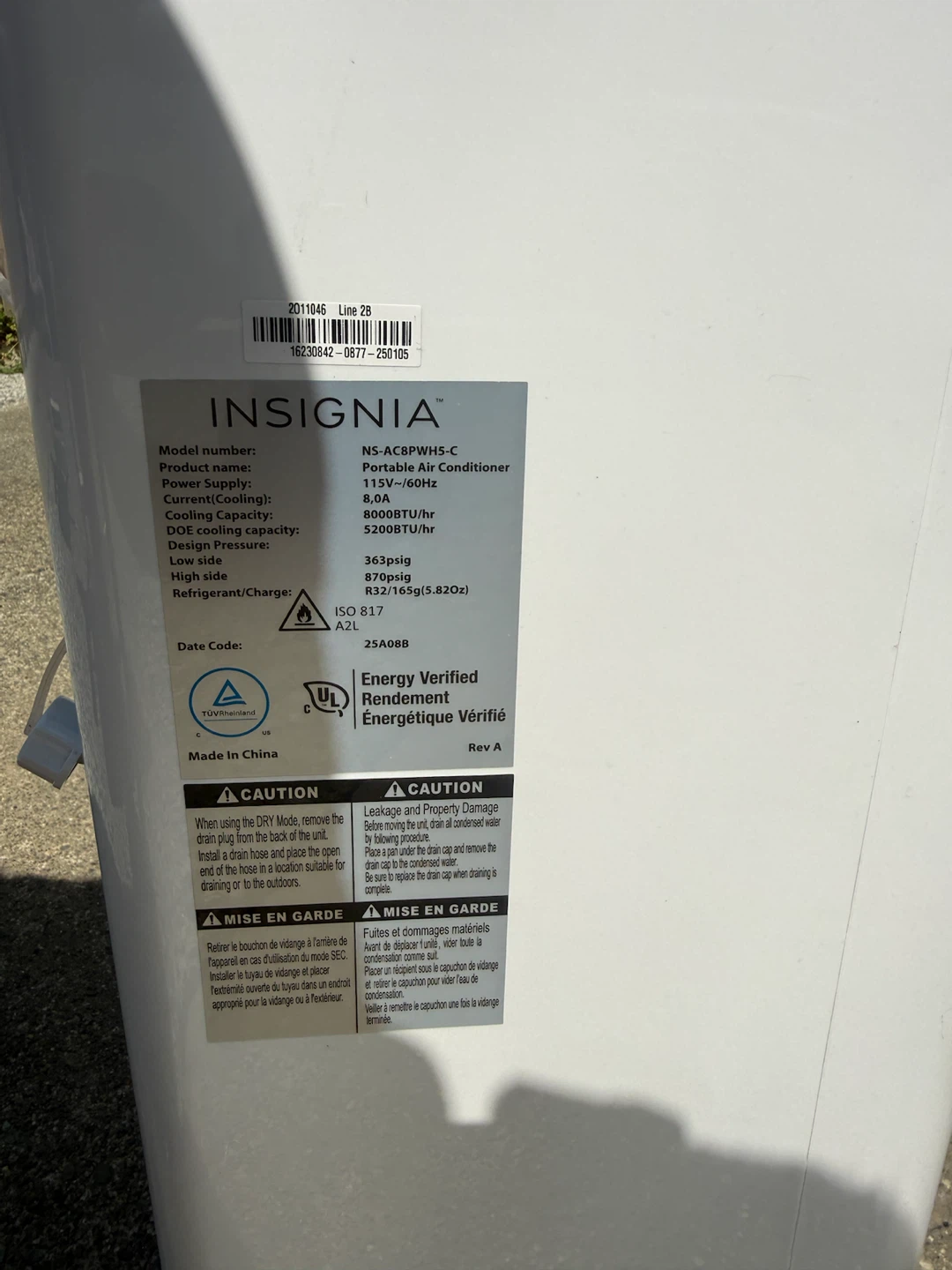 Insignia Portable Air Conditioner 120$ each - photo 4