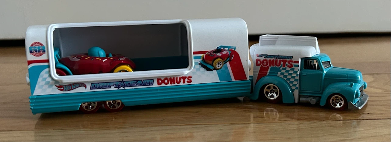 Hot Wheels Drift Team Donuts Semi Truck