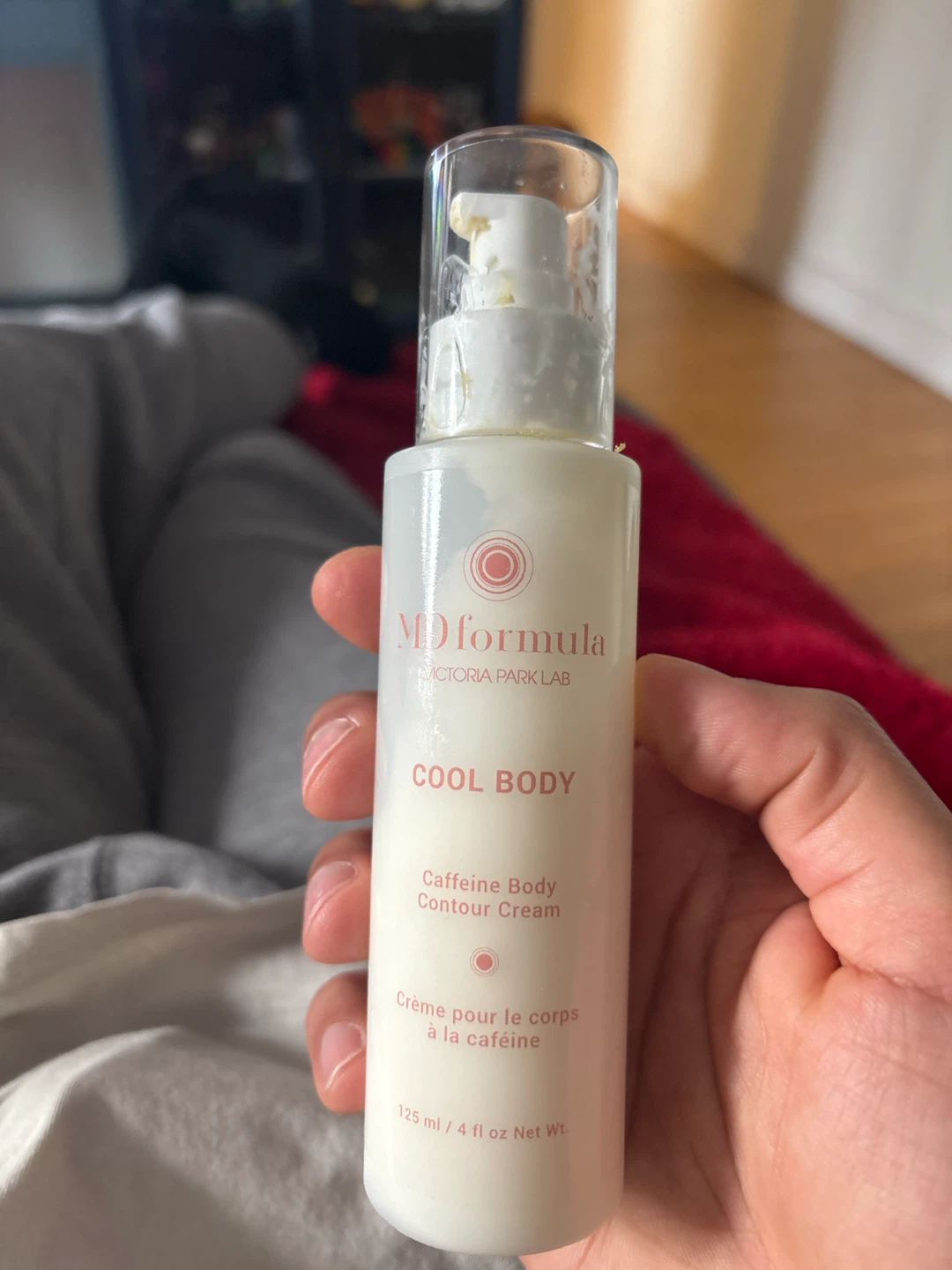 MD Formula Cool Body Caffeine Cream 125ml