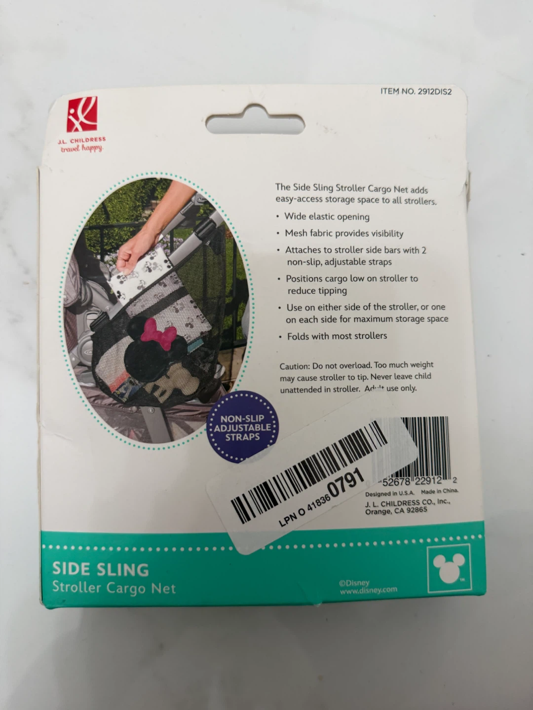 Disney Minnie Mouse Stroller Cargo Net - photo 5