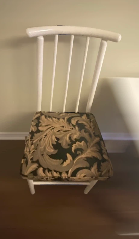 White Spindle 4 Chairs ( chairs only)