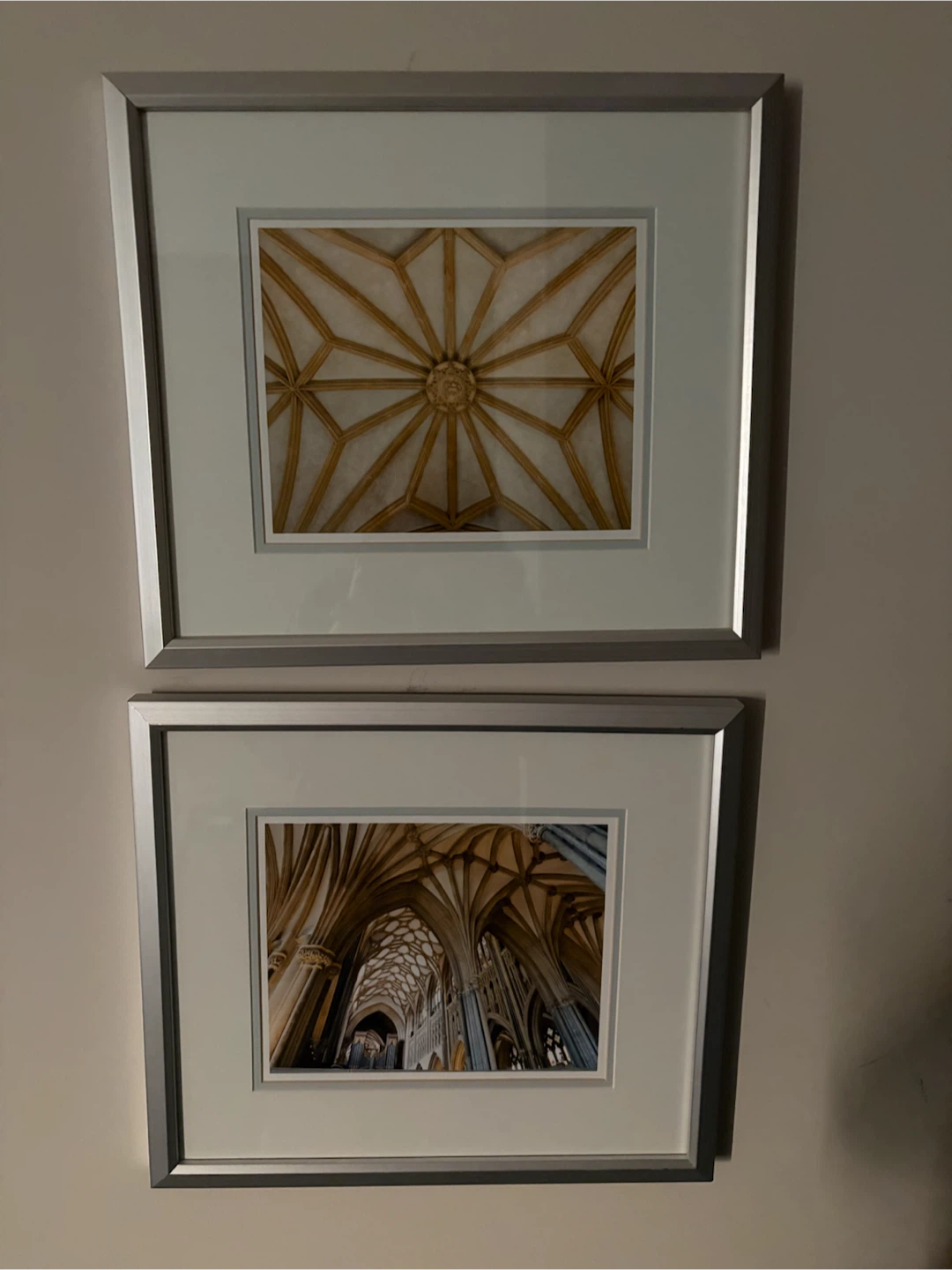 Set of 2 Framed Architectural Prints