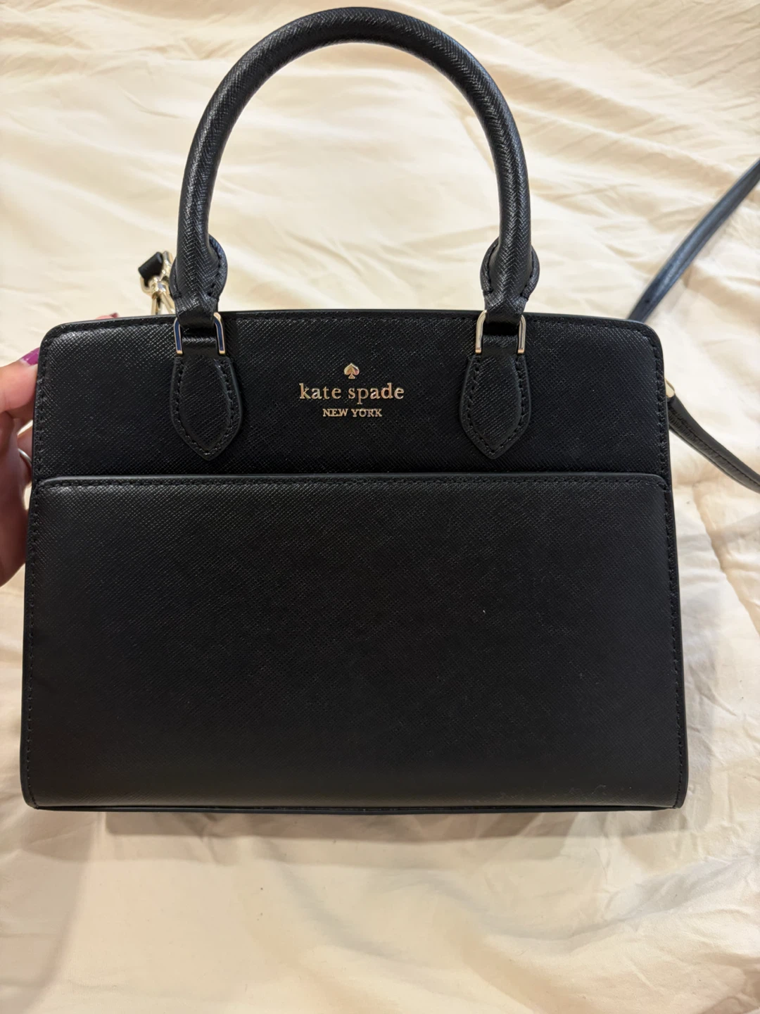 Kate Spade New York Black Satchel Handbag