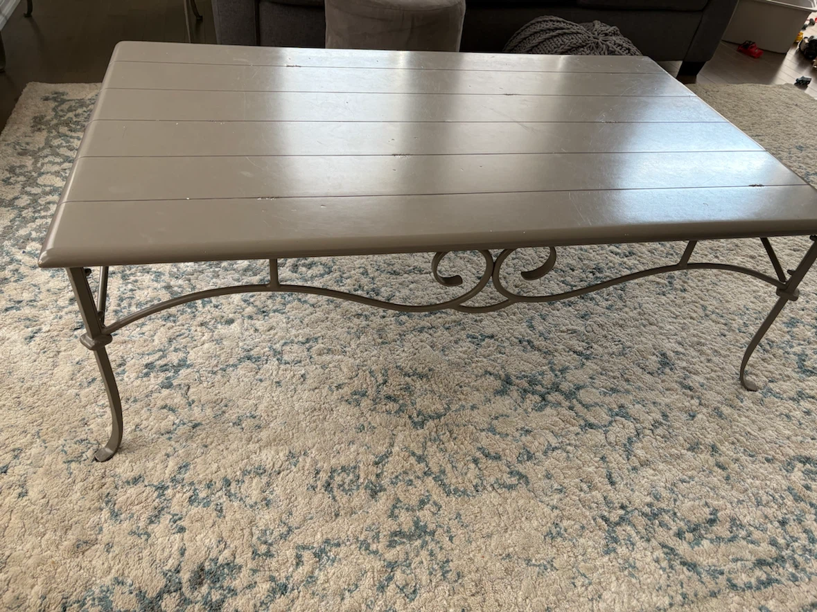 2 Grey Coffee Tables for $65