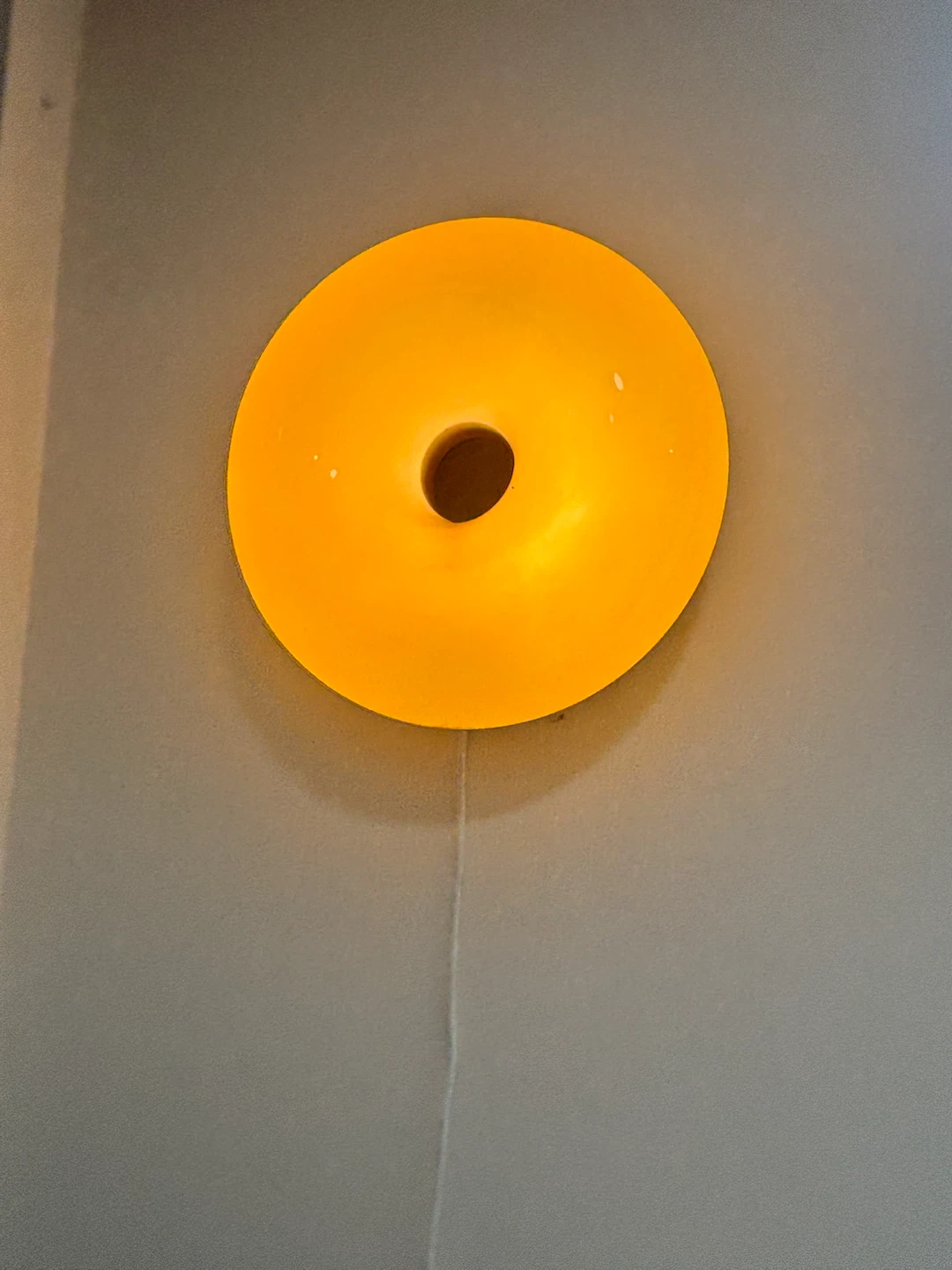 VARMBLIXT LED Table/Wall Lamp - Orange Glass - photo 2