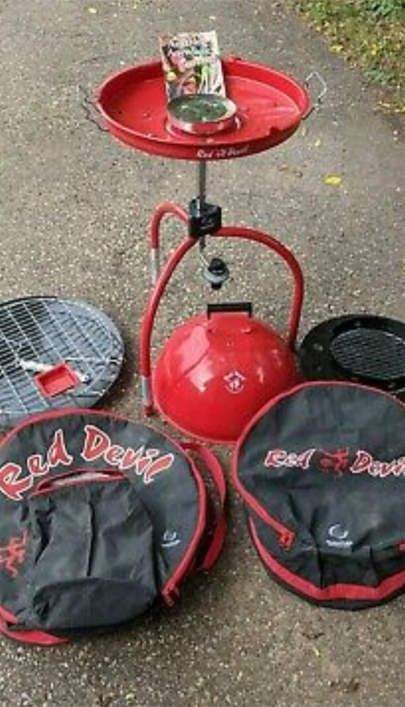 Red Devil portable Grill set