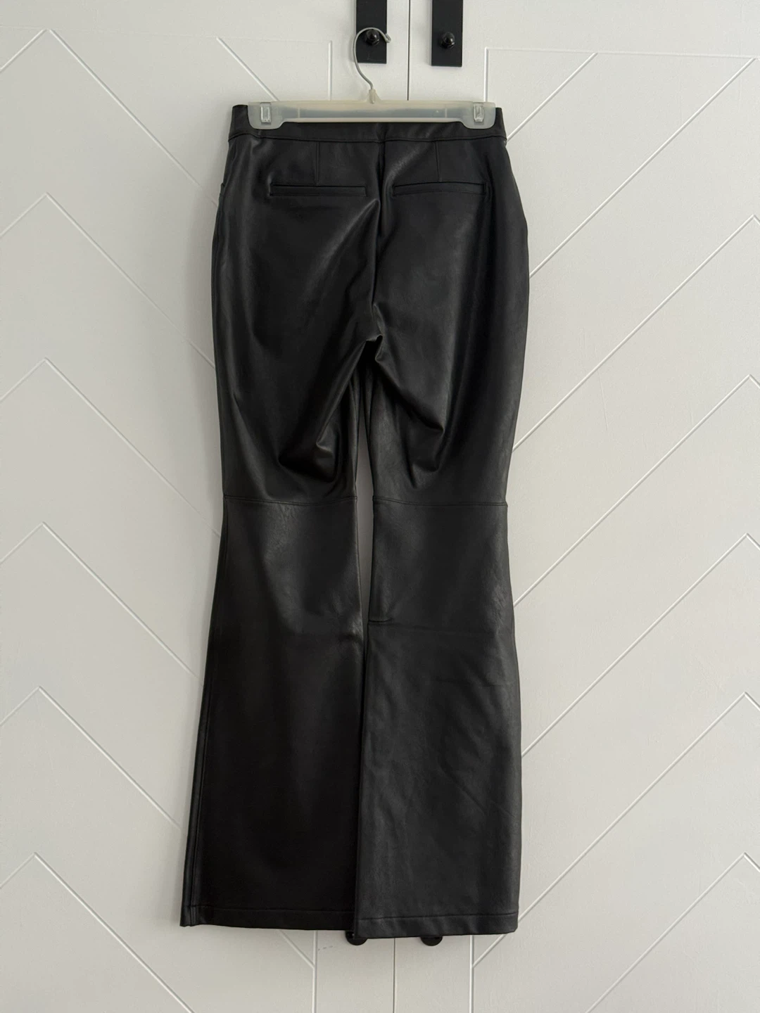 SPANX Faux Leather Flare Pants - photo 2
