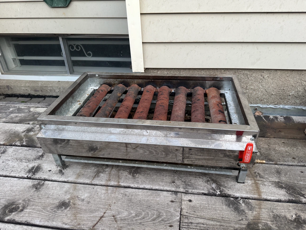 Propane Gas Grill Burner Box
