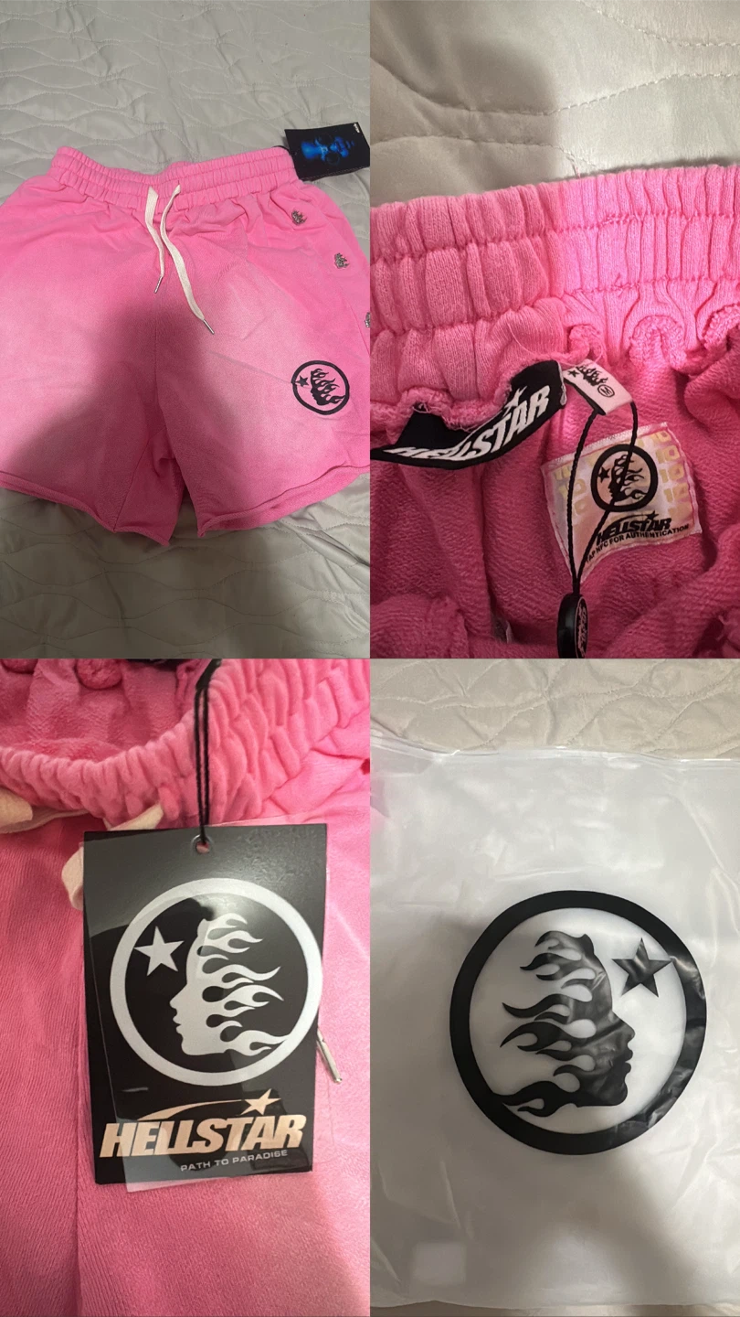 Hellstar Pink Shorts Medium