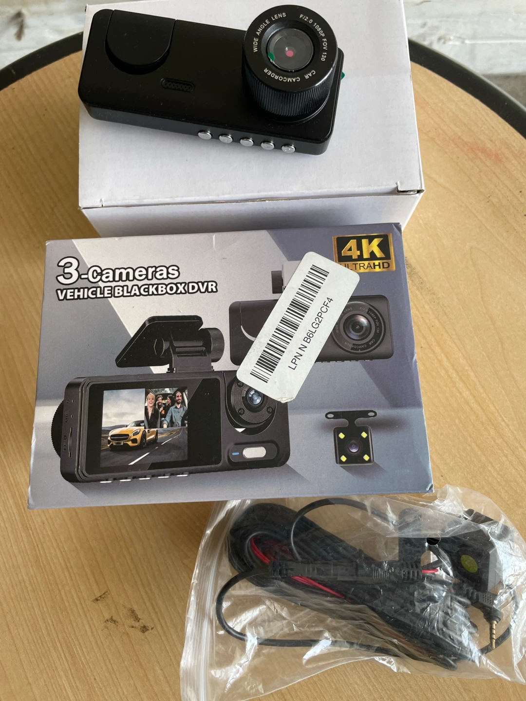 Black Box 3-Channel Dash Cam DVR