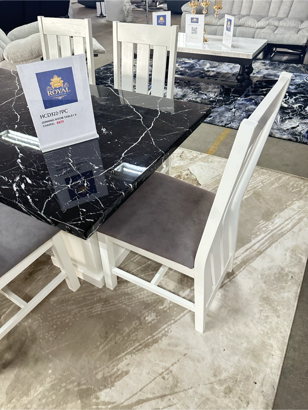 Royal Furniture Dining Set - Table & 6 Chairs - photo 2