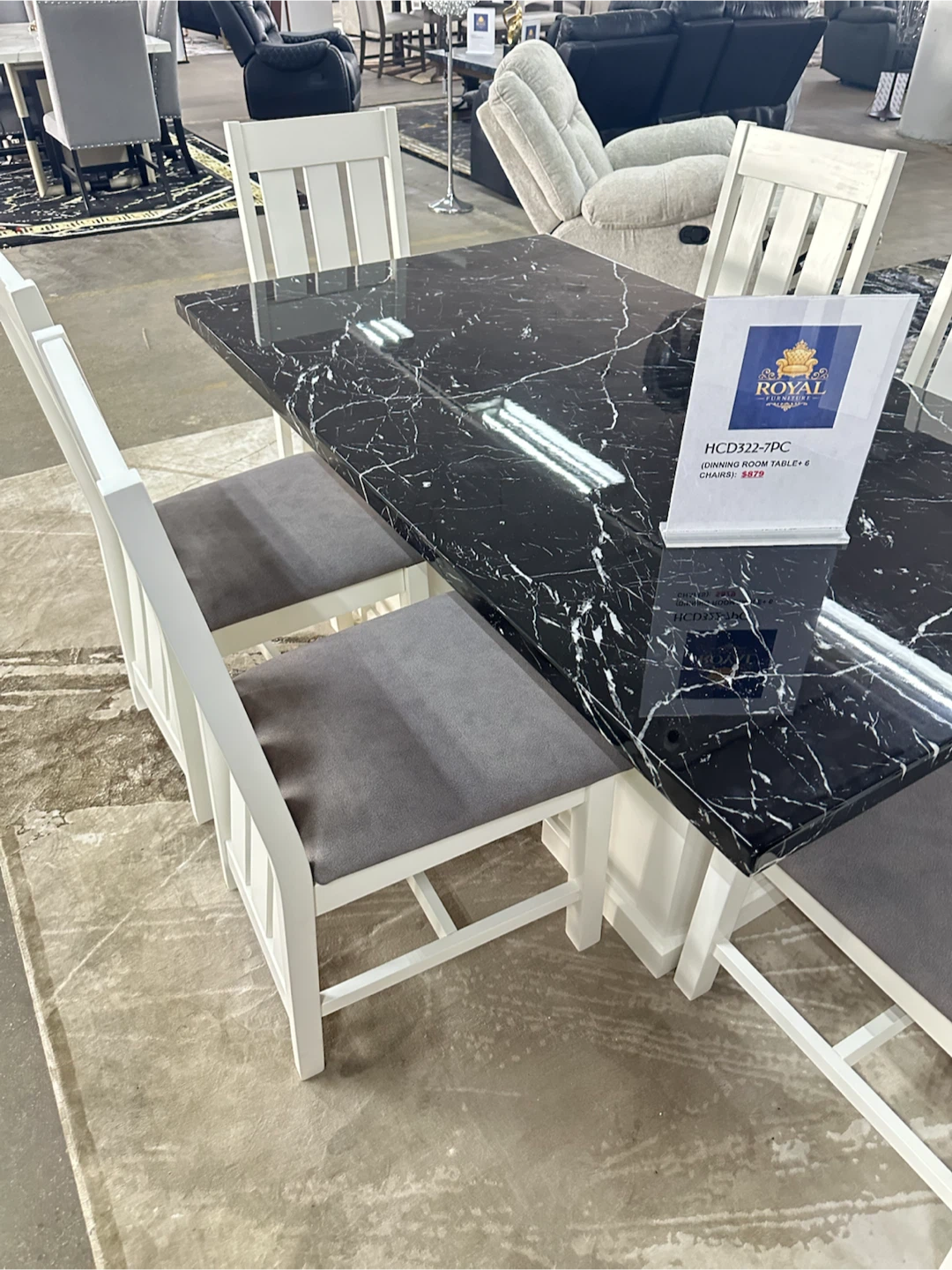 Royal Furniture Dining Set - Table & 6 Chairs - photo 3