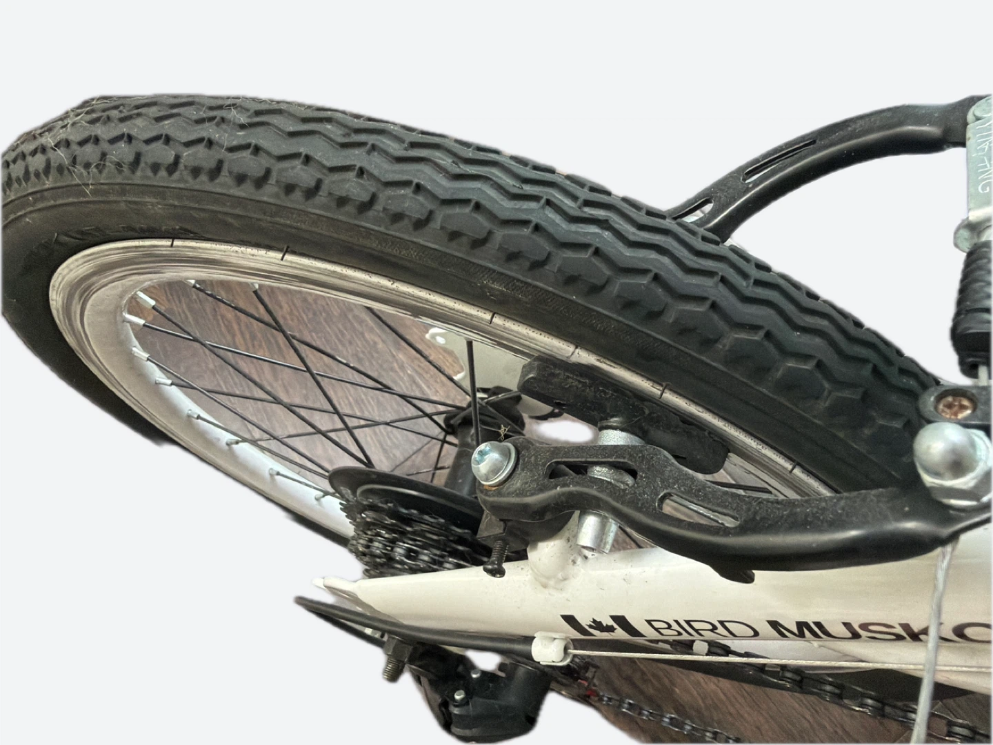 White BIRD Folding Bike - photo 3