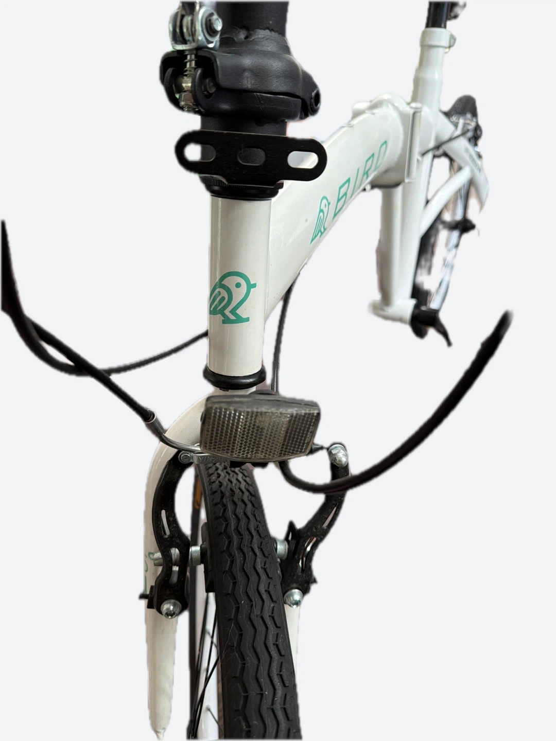White BIRD Folding Bike - photo 4