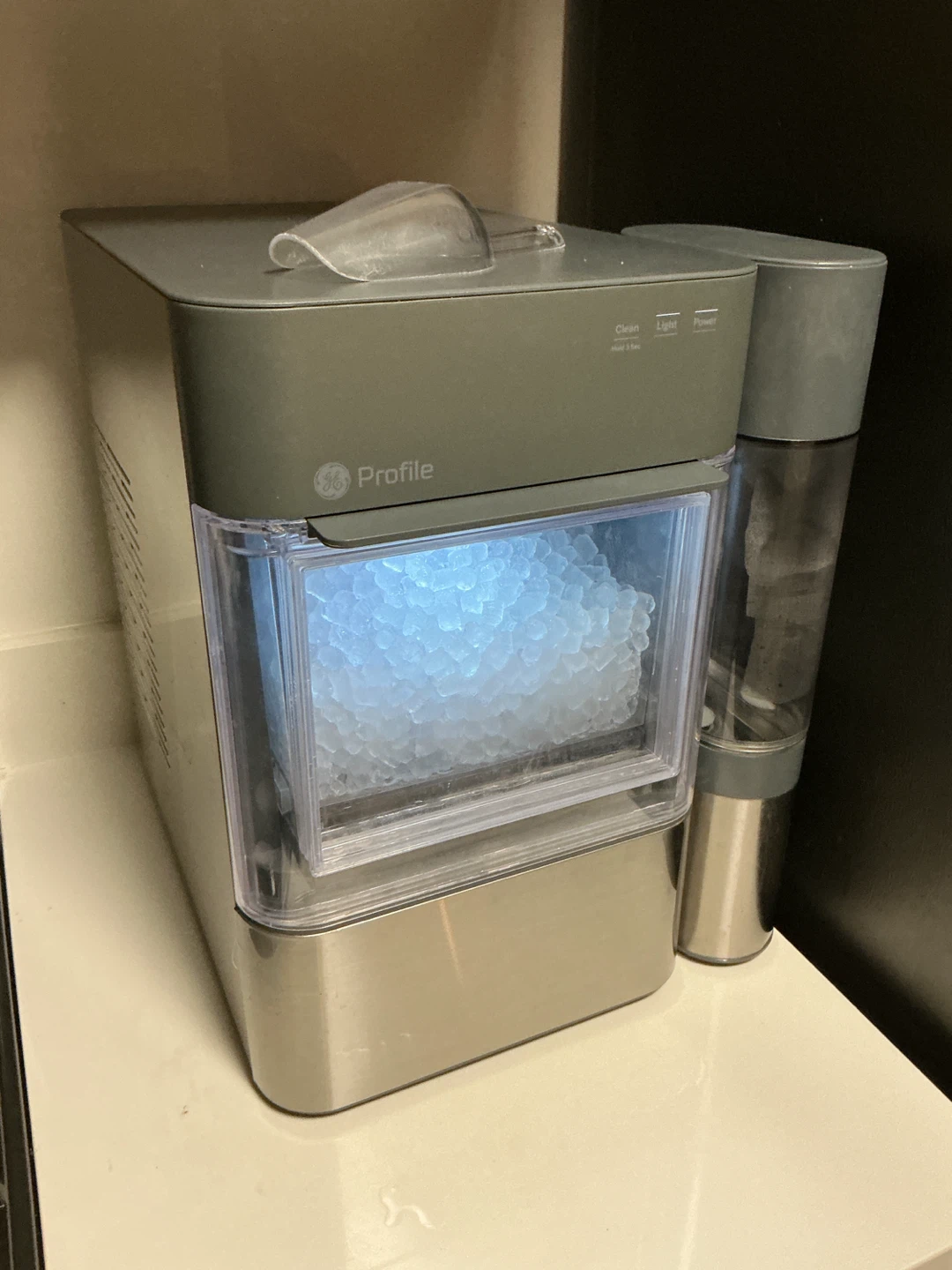 GE Opal 2.0 Stainless Nugget Ice Maker - photo 2