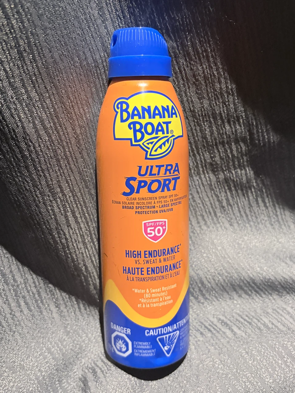 Banana Boat Ultra Sport SPF 50+ Clear Sunscreen Spray