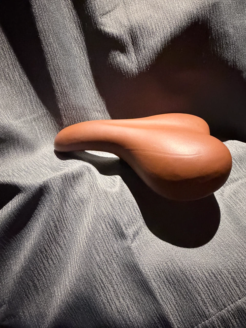 Brown Bicycle Seat