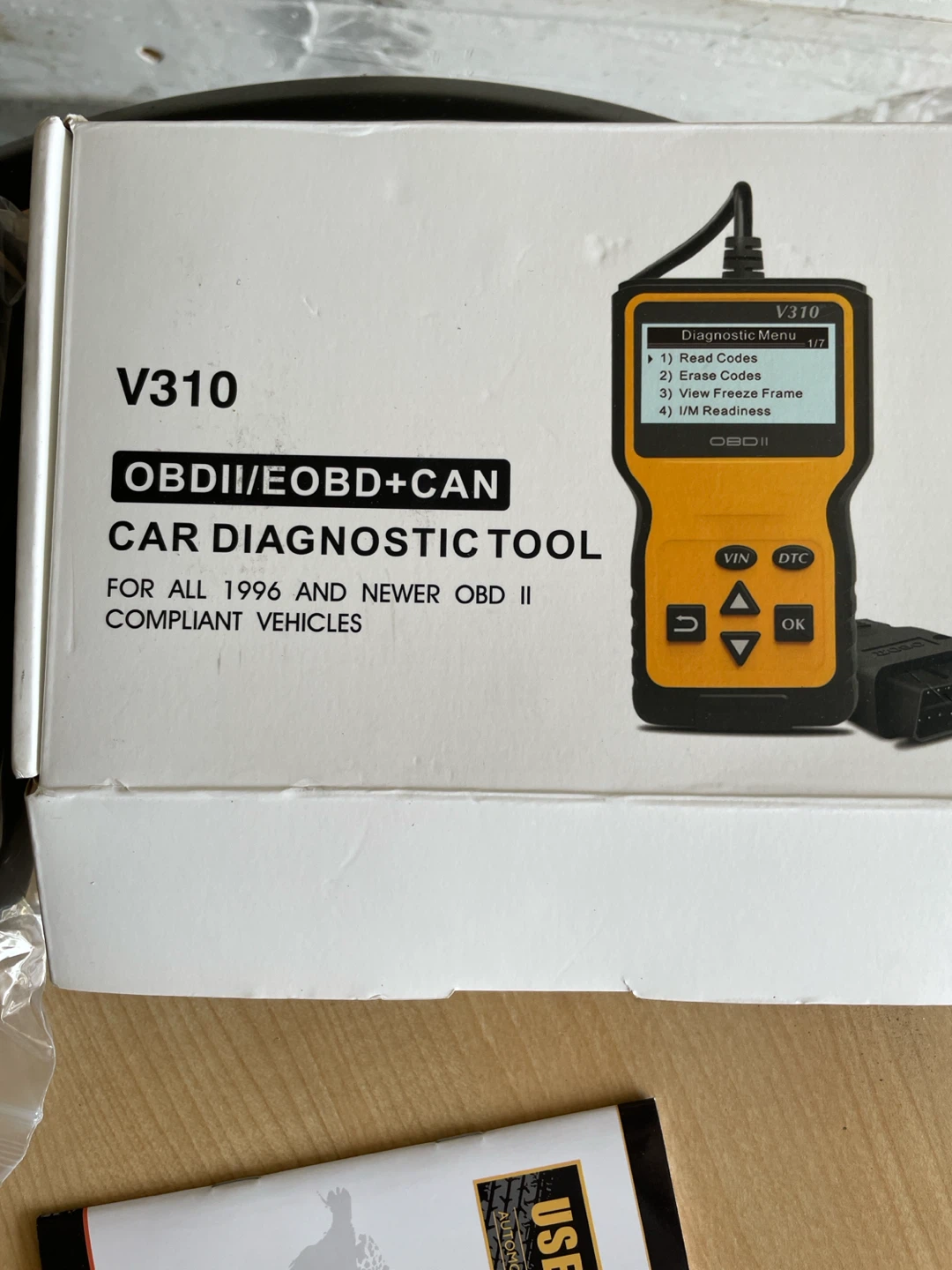 V310 OBDII/EOBD+CAN Car Diagnostic Tool - photo 2