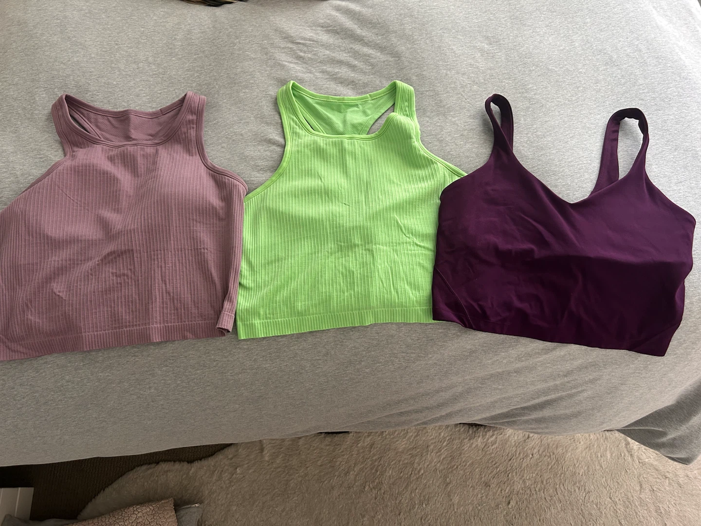Lululemon tanks size 10 $20 each or all for $50