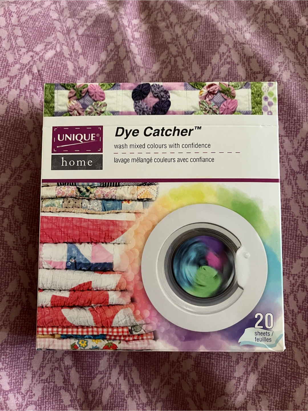 NEW Unique Home Dye Catcher Sheets - 20 Count
