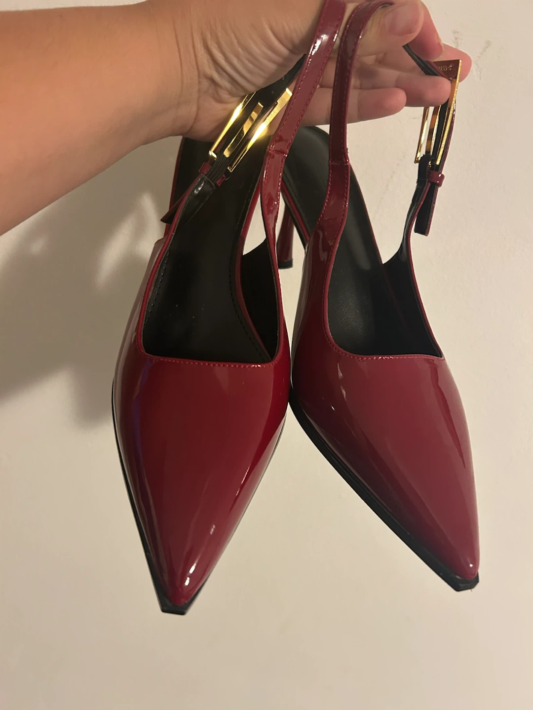Women's Red Slingback Heels