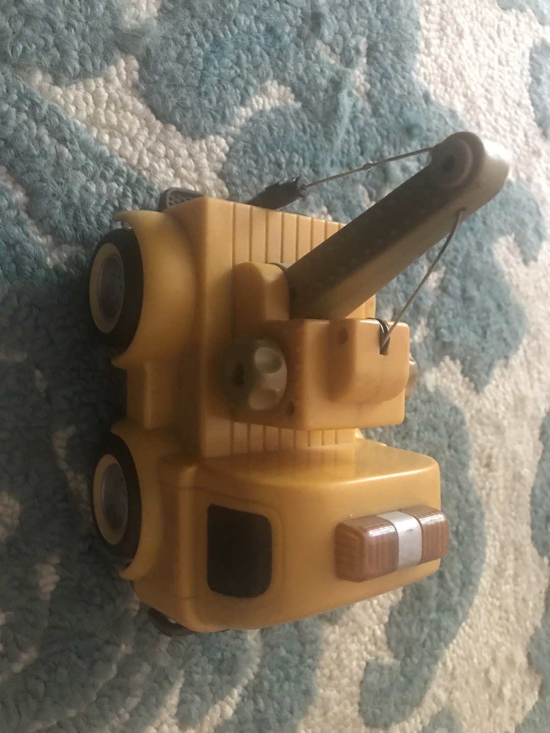 Yellow Tow Truck Toy