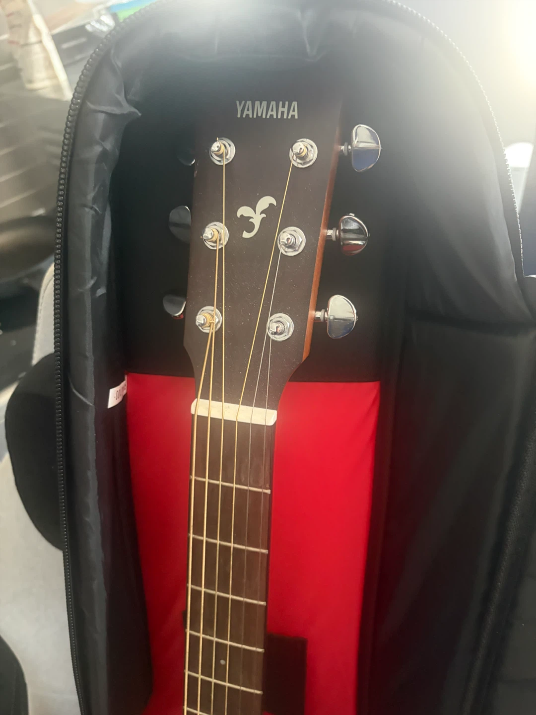 Yamaha FG800M Acoustic Guitar with Case - photo 2