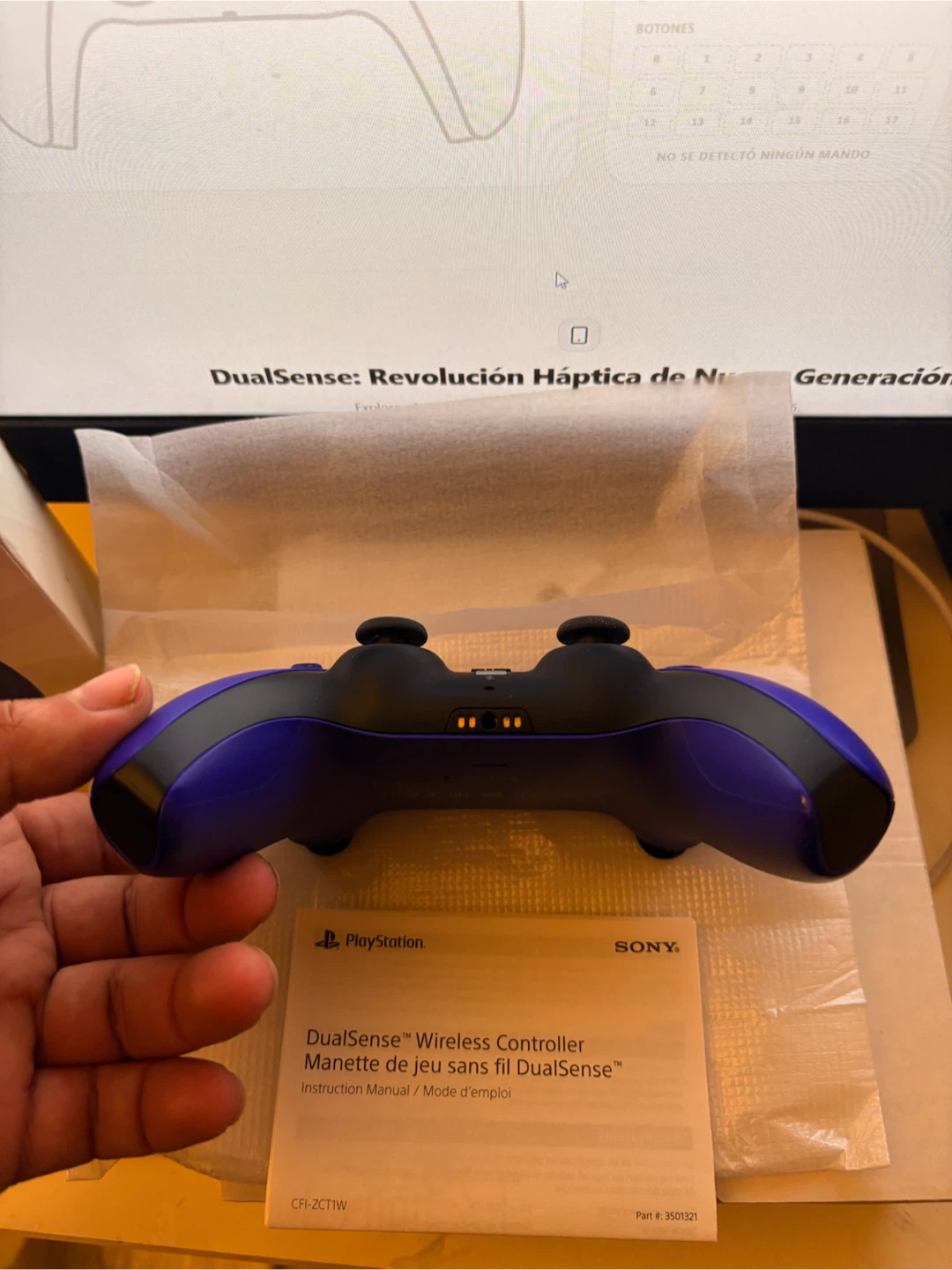Sony PlayStation DualSense Wireless Controller - Purple - photo 3