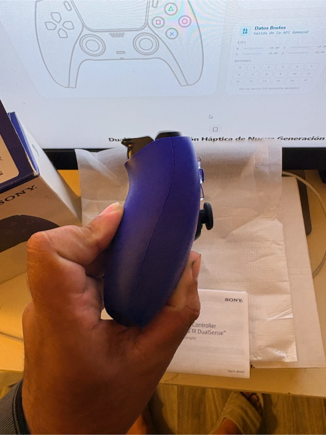 Sony PlayStation DualSense Wireless Controller - Purple - photo 4