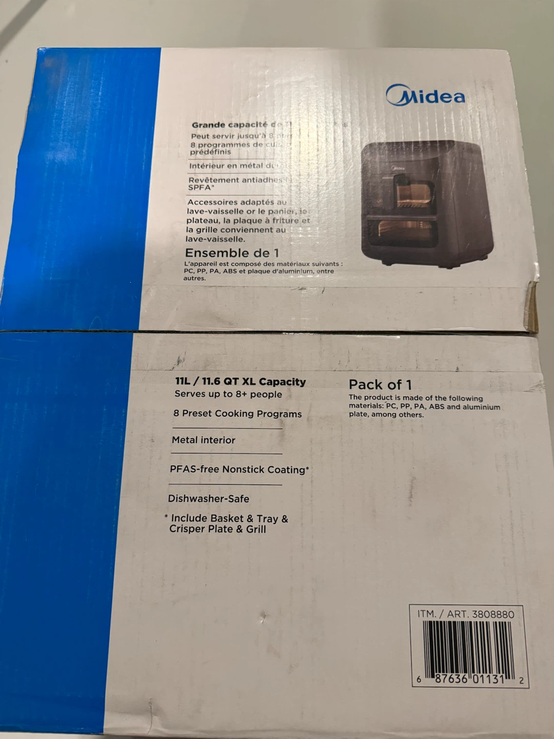 Midea 11L Double Decker Air Fryer Toaster Oven - photo 4