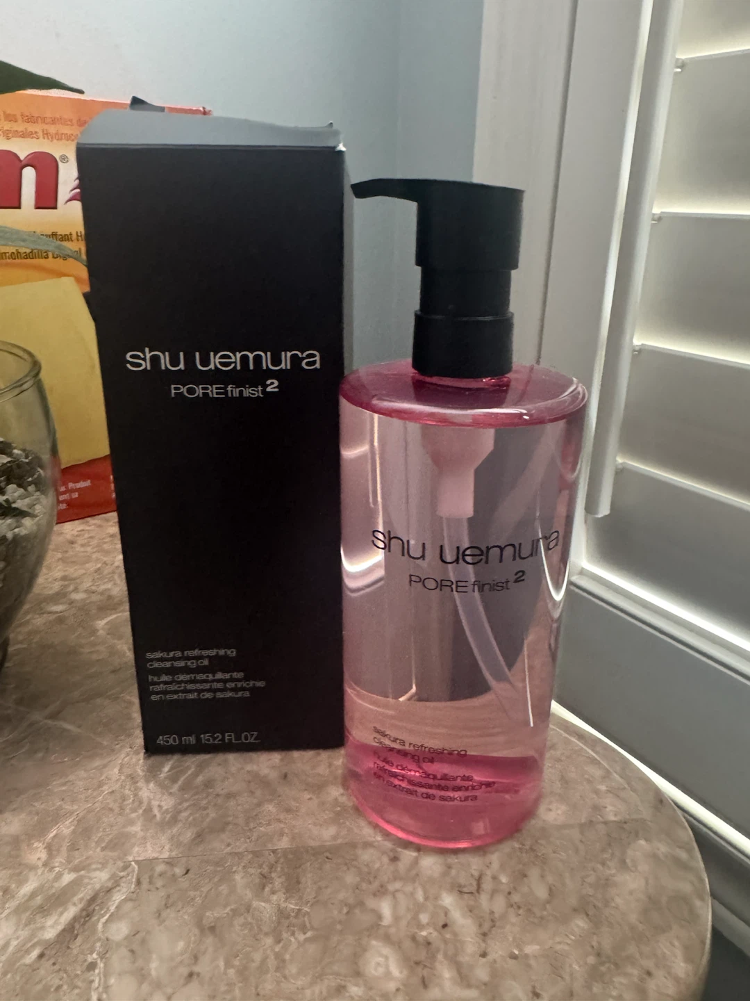 Shu Uemura Pore Finist 2 Sakura Refreshing Cleansing Oil 450ml - photo 3