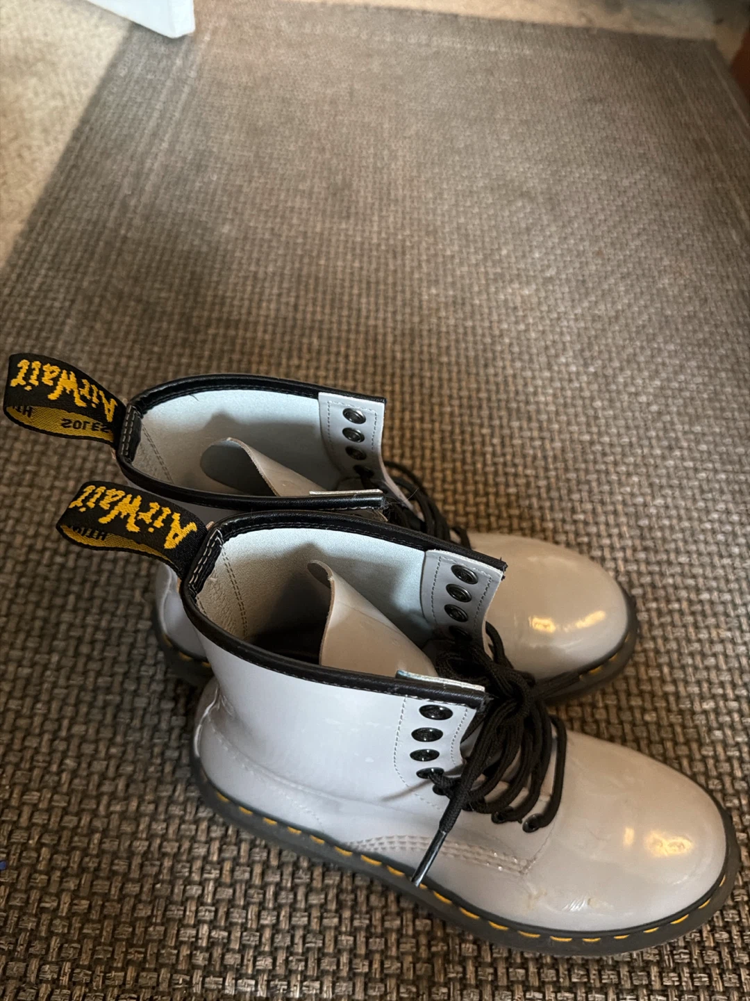 6.5 size > Dr. Martens Patent Leather Boots