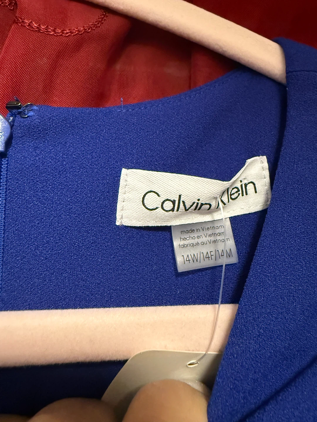 Calvin Klein Royal Blue Dress - photo 3