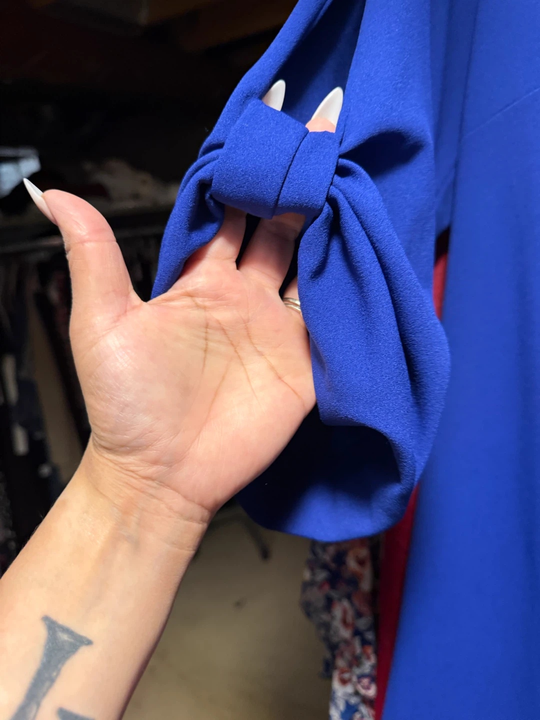 Calvin Klein Royal Blue Dress - photo 4