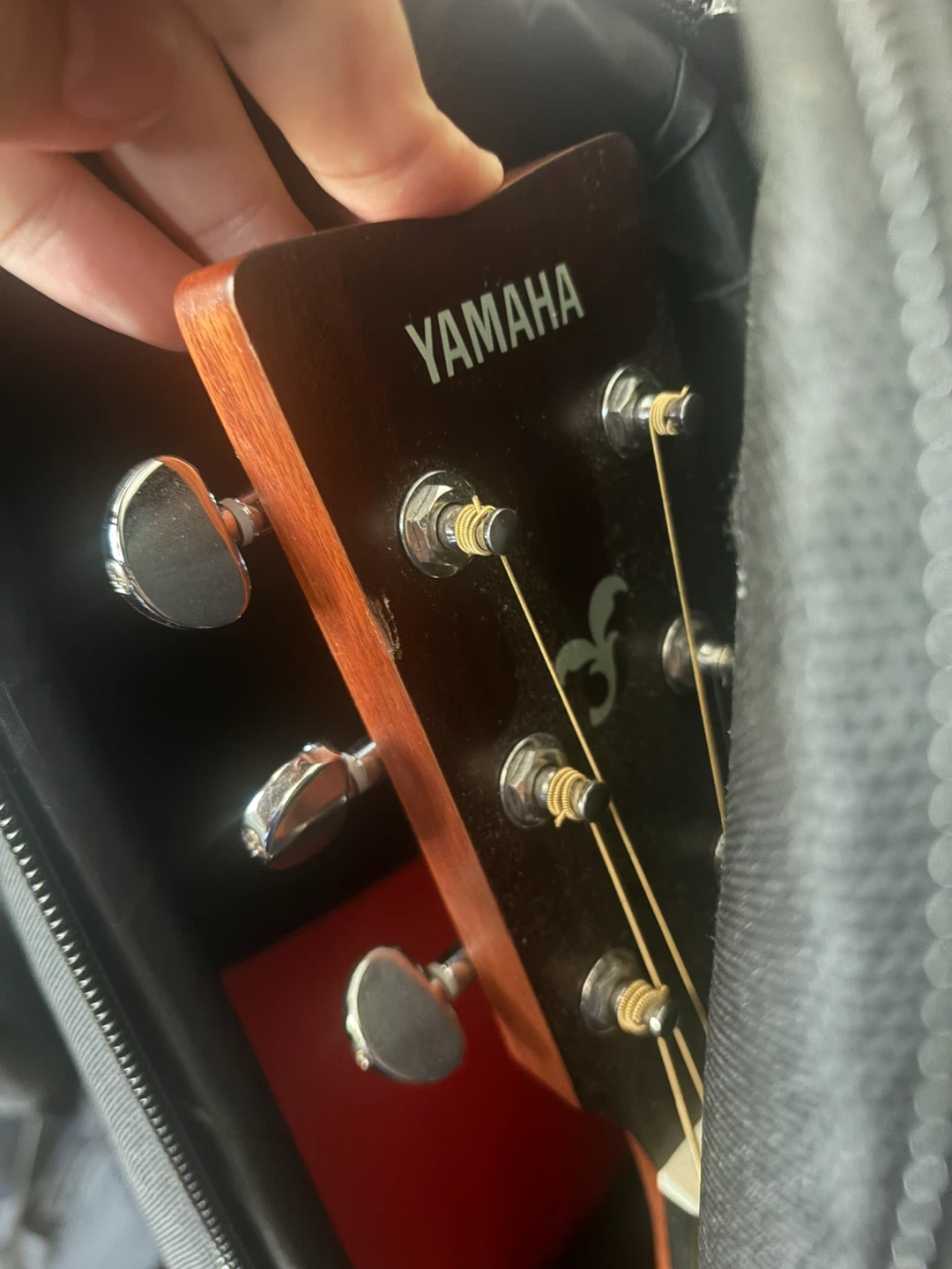 Yamaha FG800M Acoustic Guitar with Case - photo 5