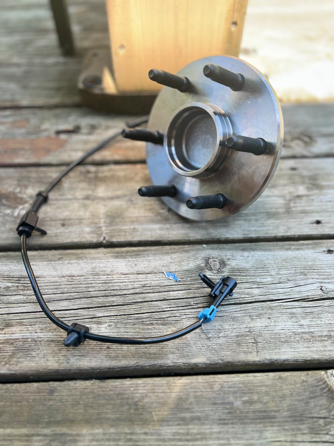 Address Oshawa Wheel Hub with ABS Sensor