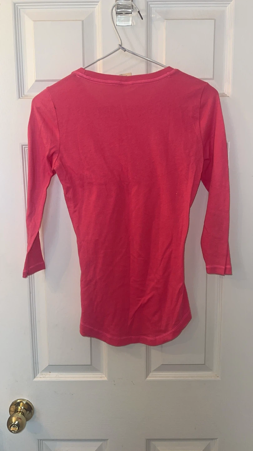 Pink Hollister Calif 3 quarter sleeve - photo 2