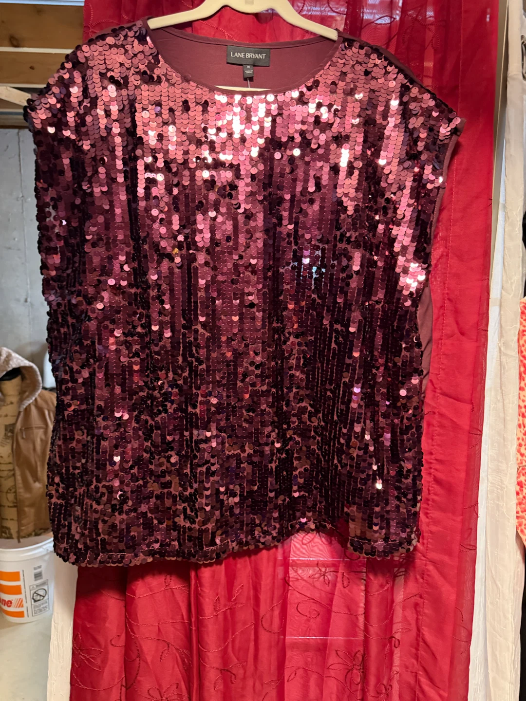 Lane Bryant Sequin Top Size 16 - photo 2