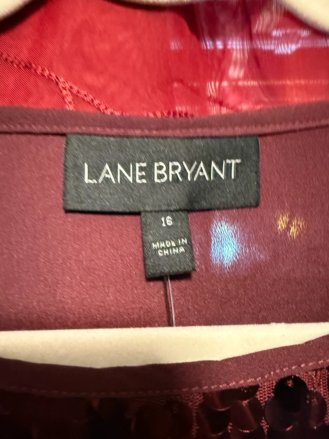 Lane Bryant Sequin Top Size 16 - photo 3