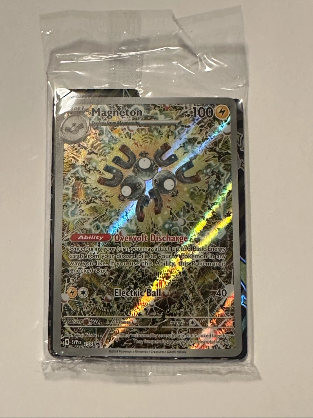 Pokemon TCG Magneton Promo Card Sealed with Dividers