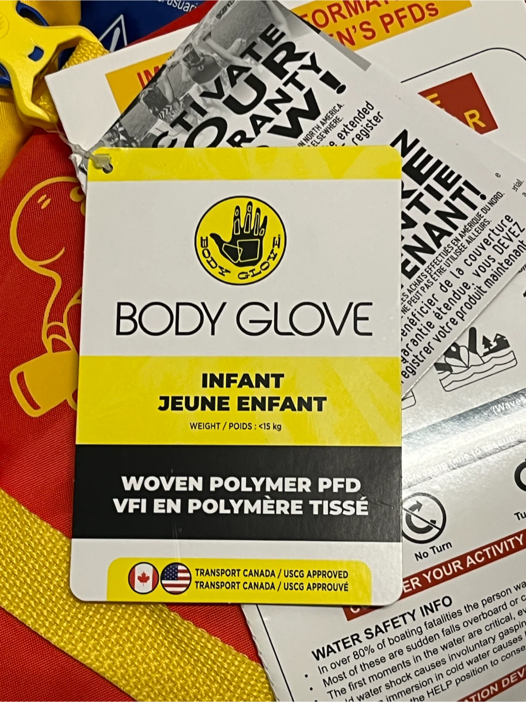 BRAND NEW! Body Glove Infant PFD Life Jacket - photo 2