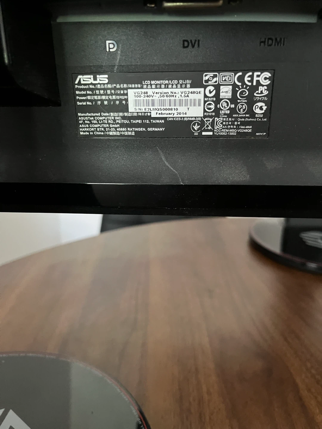 ASUS VG248QE 24" Gaming Monitors - photo 4