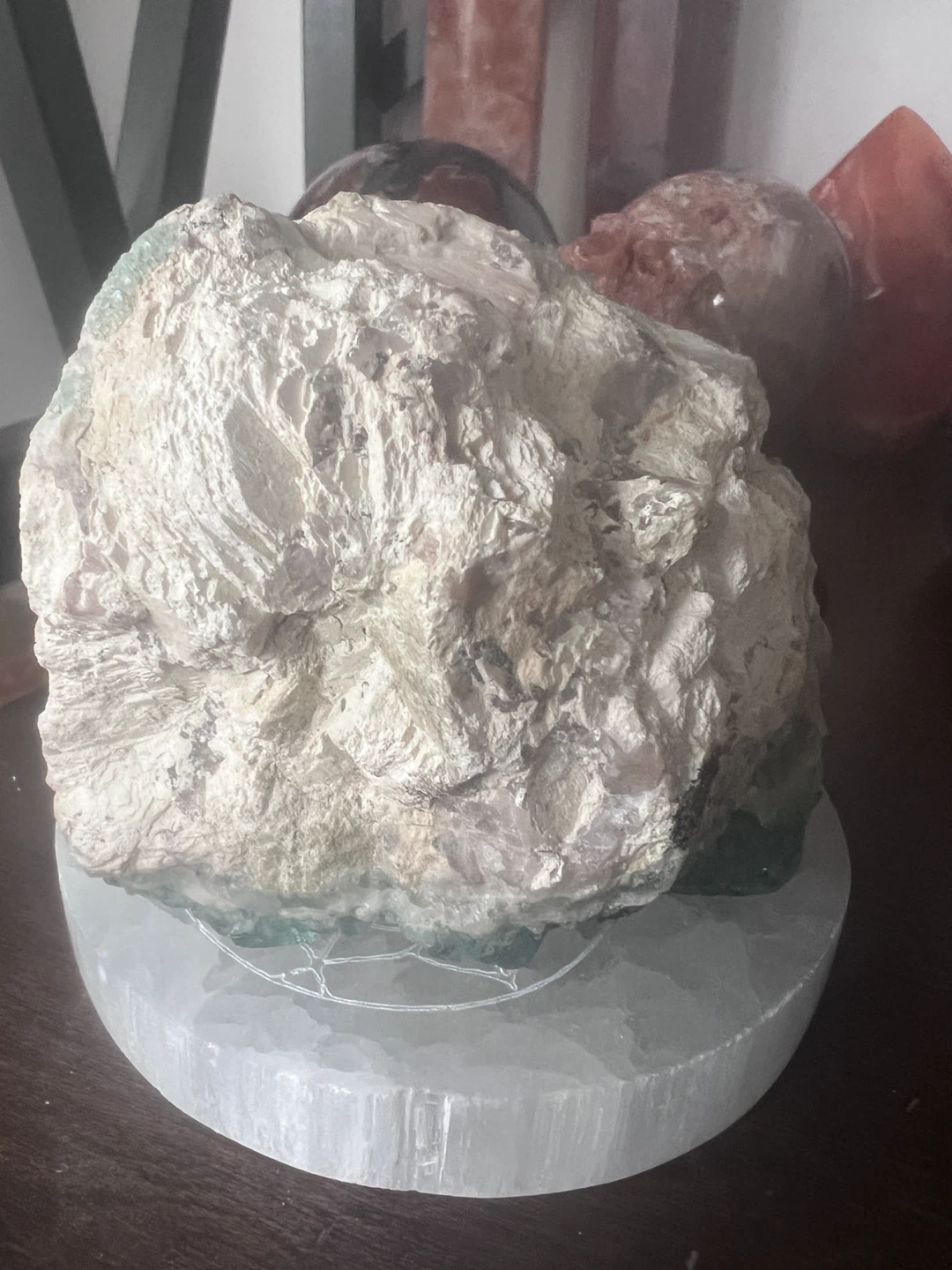 GREEN FLUORITE RAW SPECIMEN - photo 3