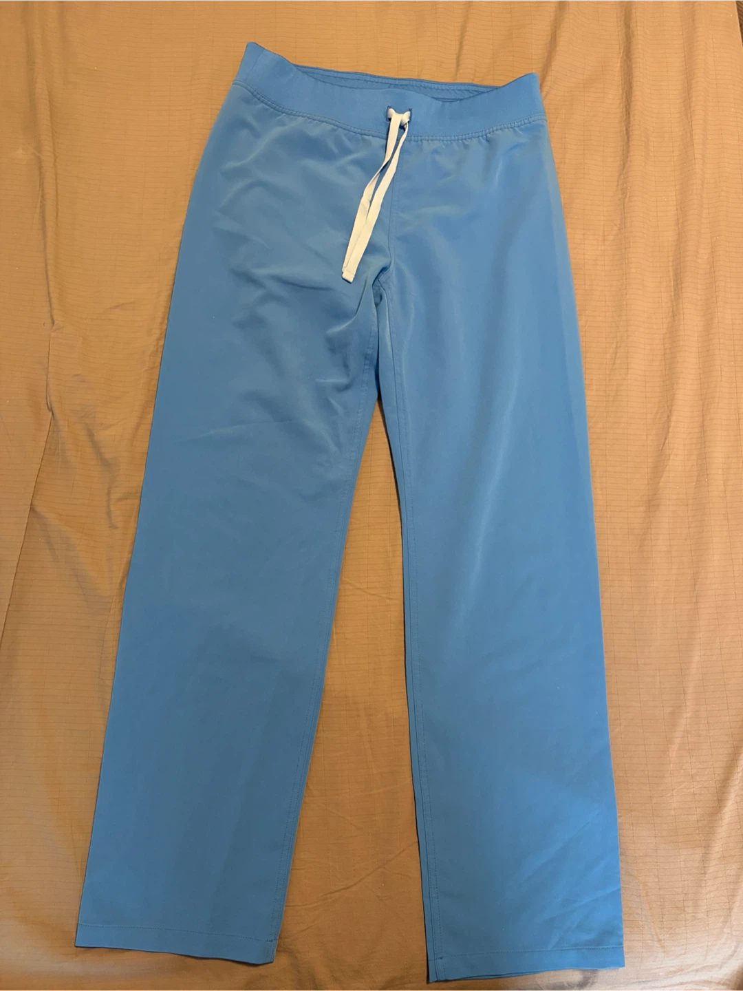 Figs Capri Blue Women’s Livingston High Rise Scrub Pant Small