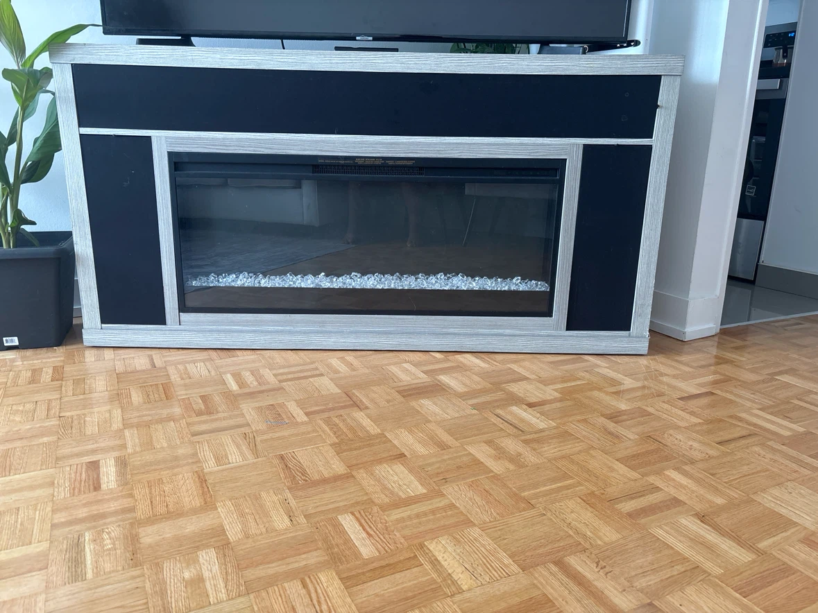 Electric Fireplace Entertainment Stand