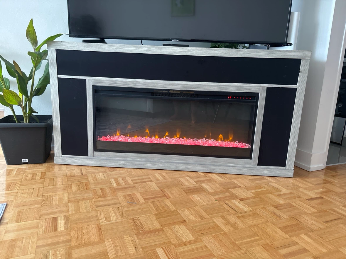 Electric Fireplace Entertainment Stand - photo 2