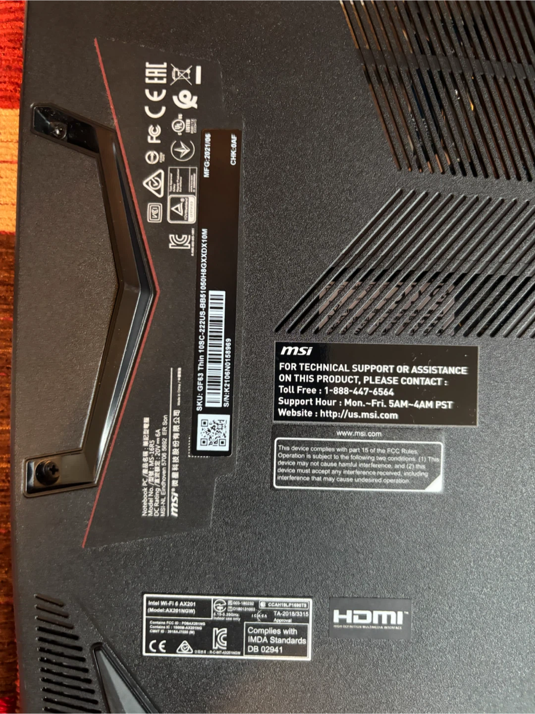 Gaming laptop msi - photo 4