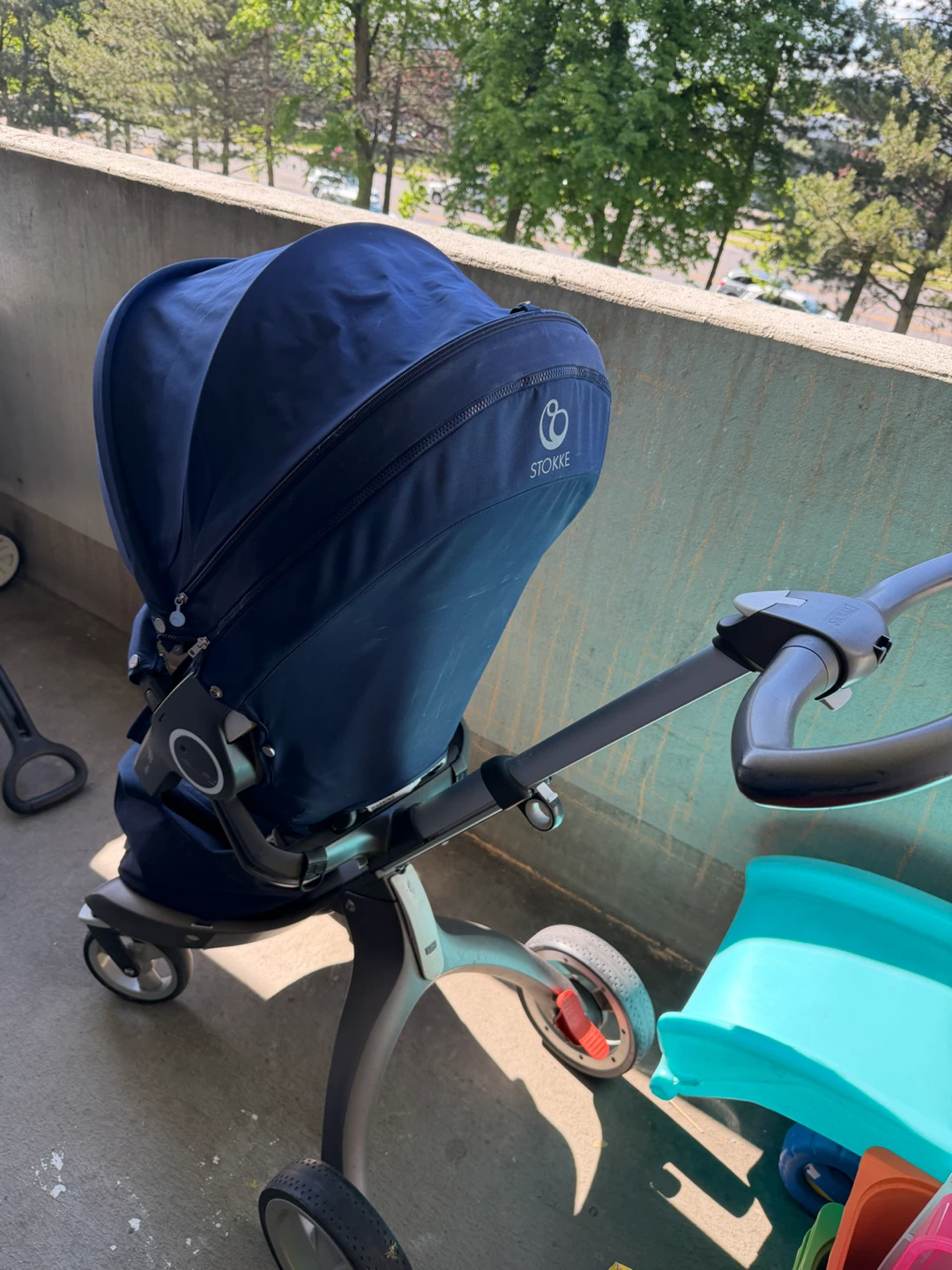 Stokke Stroller - Navy Blue