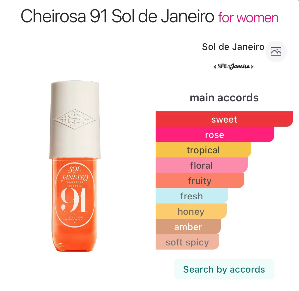 Sol de Janeiro Cheirosa 91 Perfume Mist - photo 3